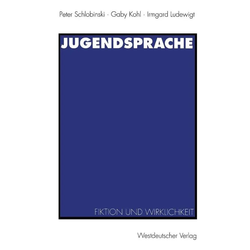 Jugendsprache