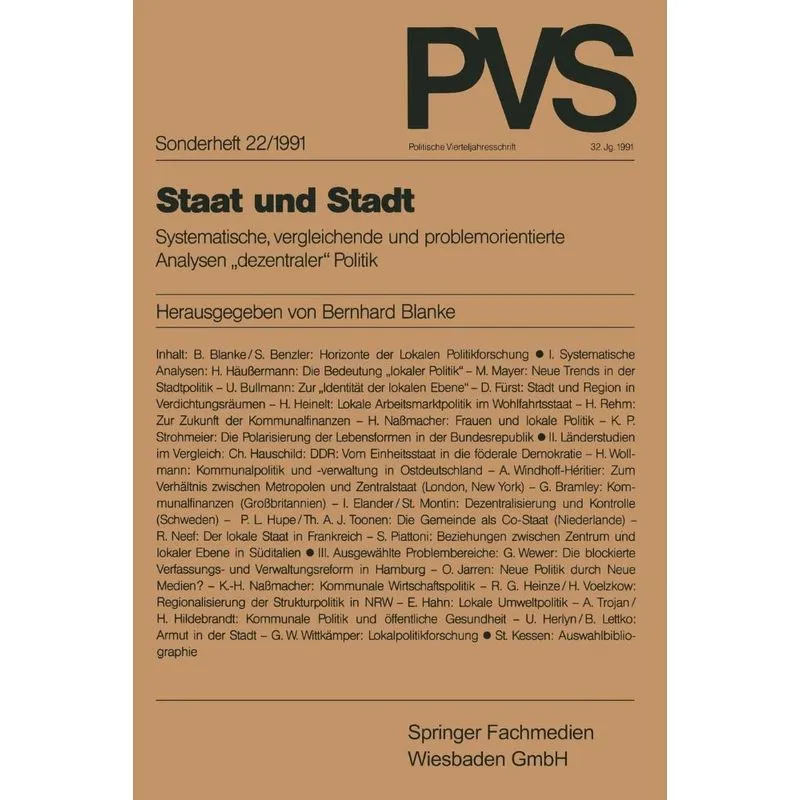 Staat und Stadt