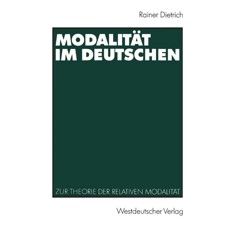 Modalität im Deutschen