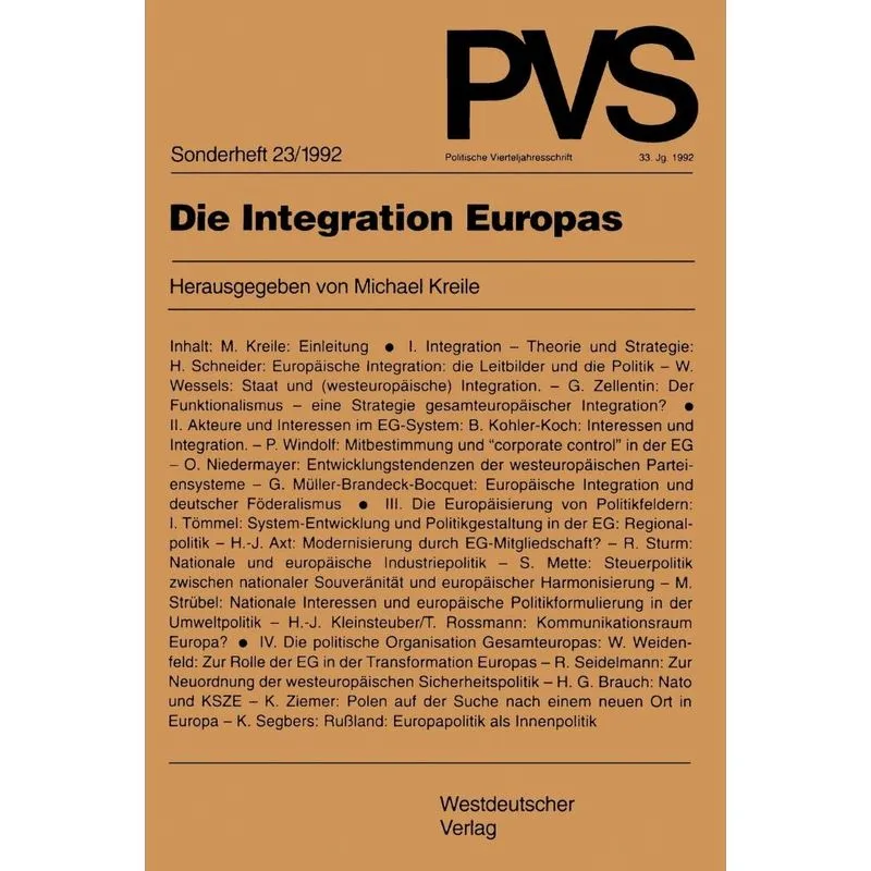 Die Integration Europas