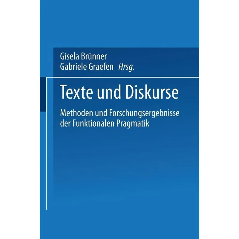 Texte Und Diskurse