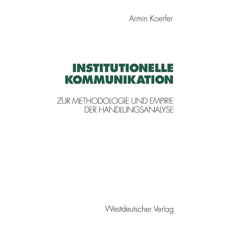 Institutionelle Kommunikation
