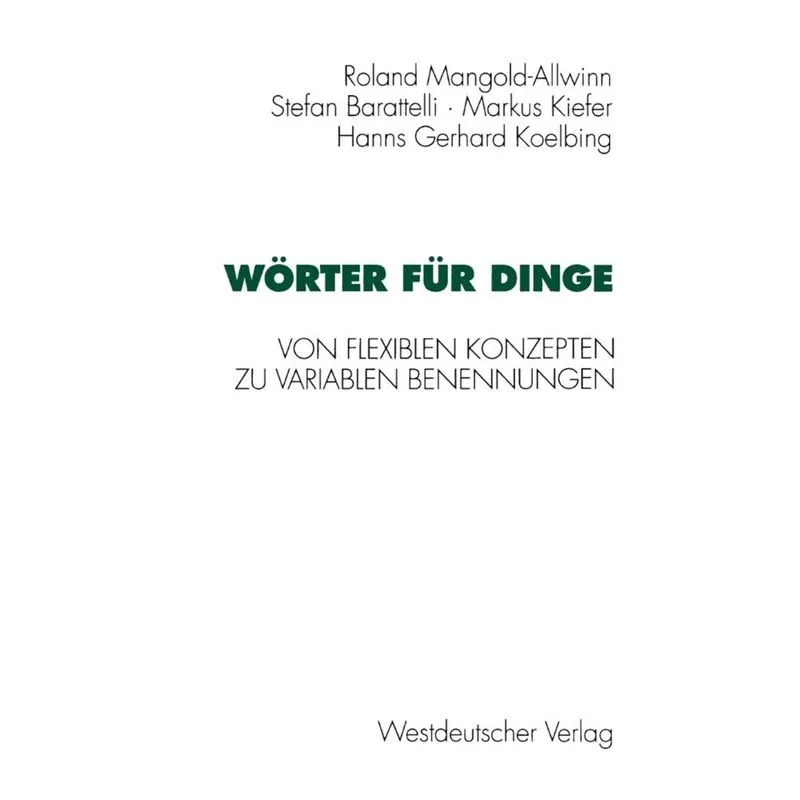 Wörter für Dinge