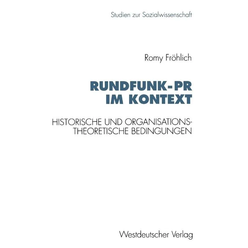 Rundfunk-PR Im Kontext