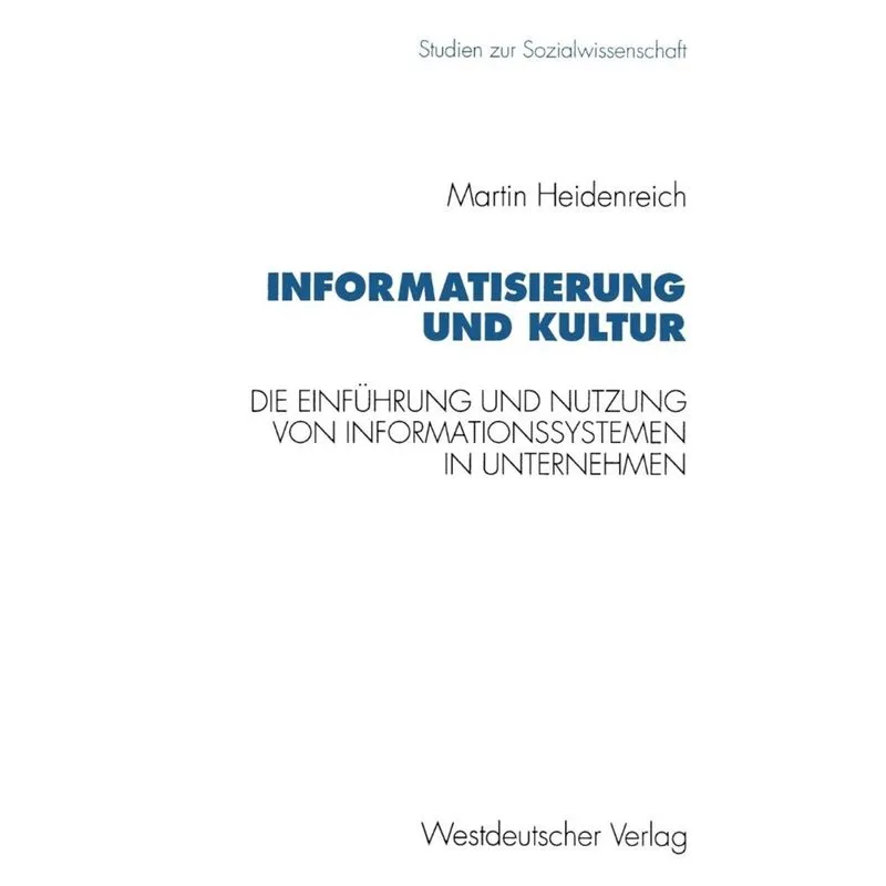 Informatisierung Und Kultur