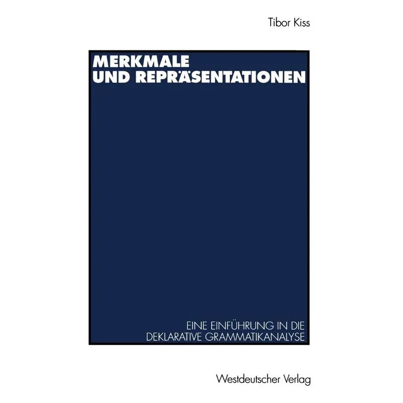 Merkmale und Repräsentationen