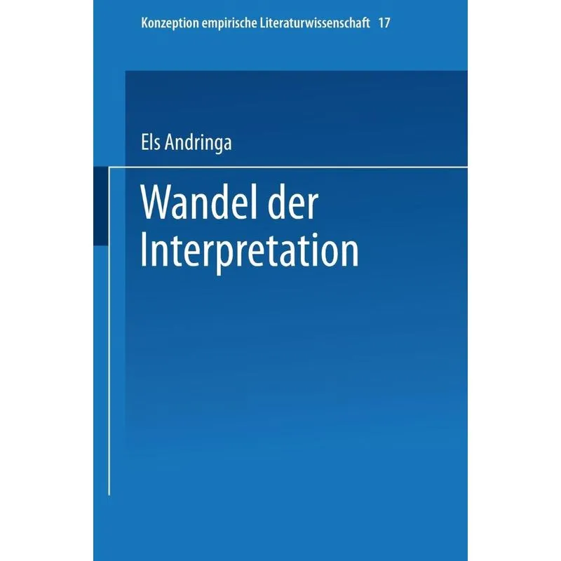 Wandel der Interpretation