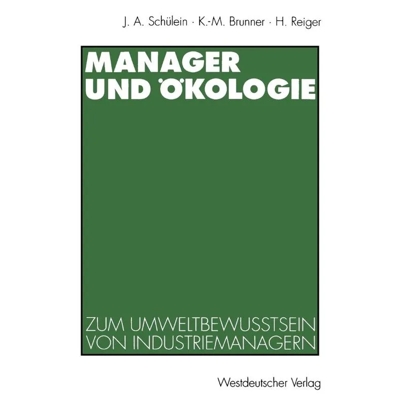 Manager und Ökologie