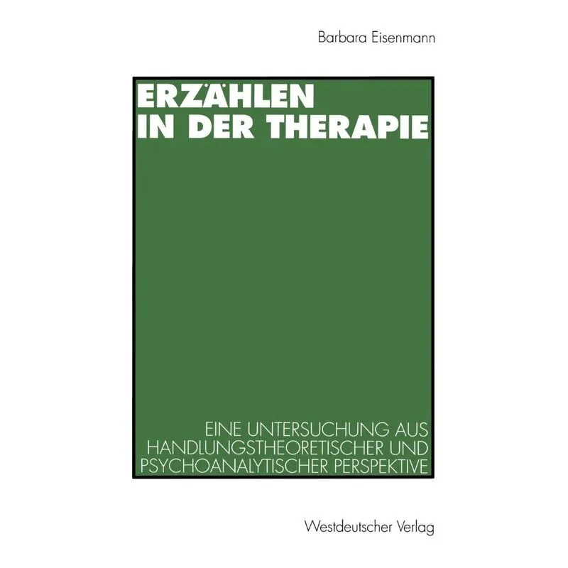 Erzählen in der Therapie
