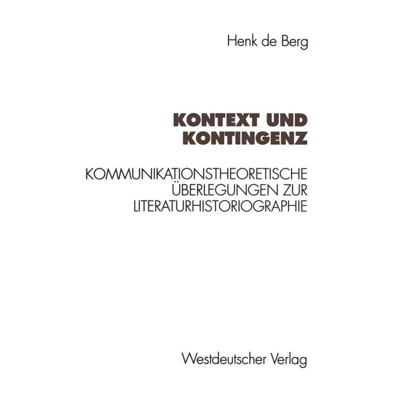 Kontext und Kontingenz