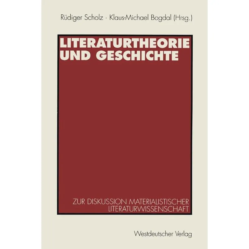 Literaturtheorie und Geschichte