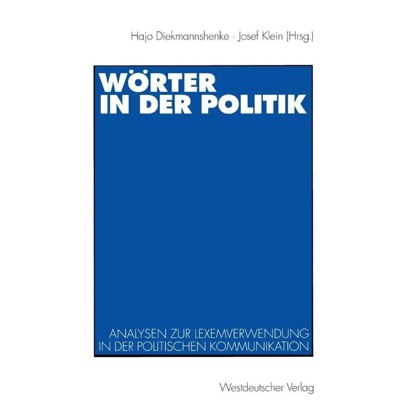 Wörter in der Politik