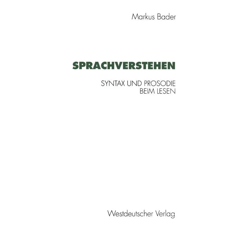 Sprachverstehen