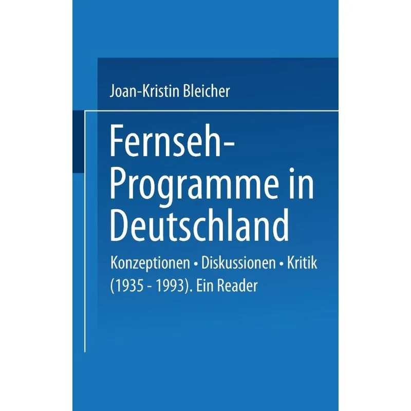 Fernseh-Programme in Deutschland