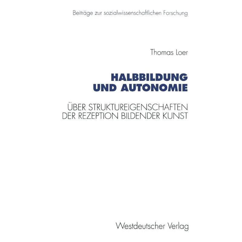 Halbbildung und Autonomie