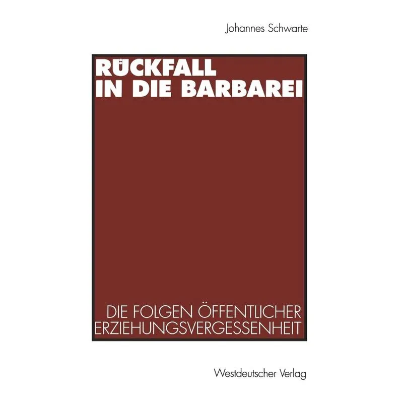 Rückfall in die Barbarei