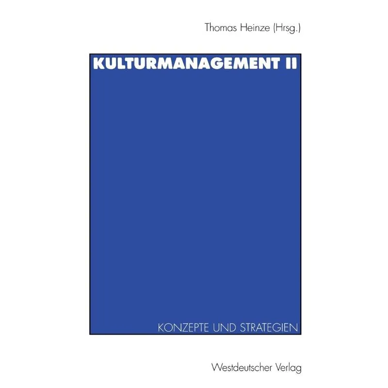 Kulturmanagement II