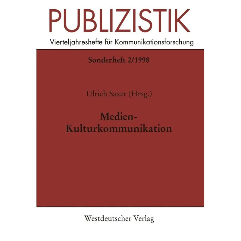 Medien-Kulturkommunikation
