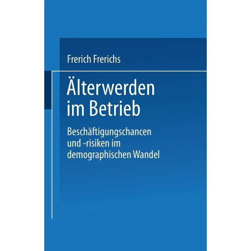 Älterwerden im Betrieb