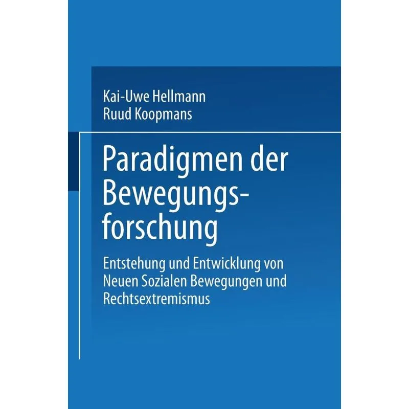 Paradigmen Der Bewegungsforschung