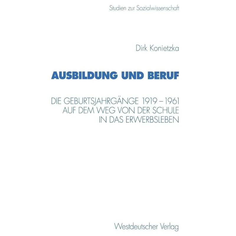 Ausbildung und Beruf