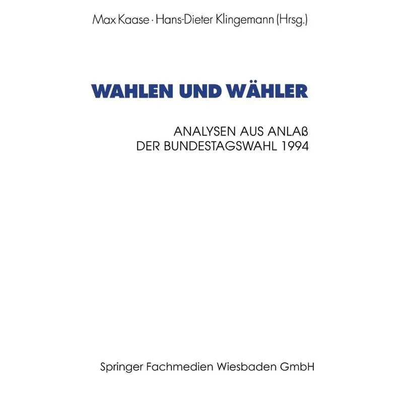 Wahlen Und Wahler