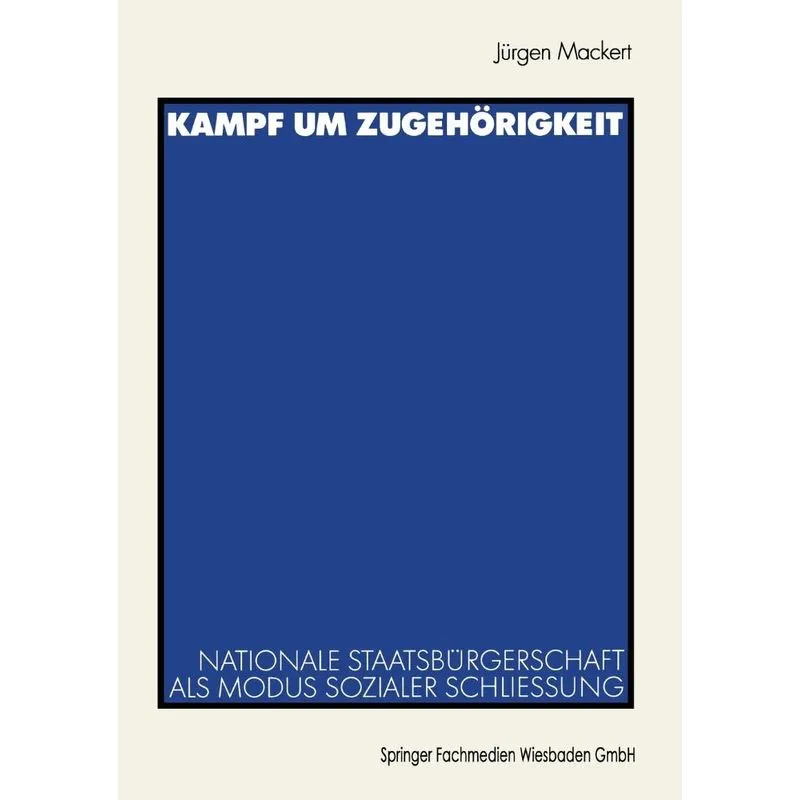 Kampf um Zugehörigkeit