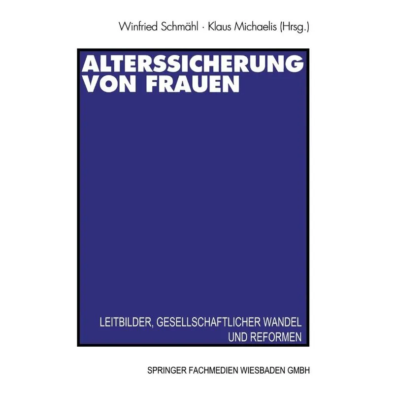 Alterssicherung Von Frauen