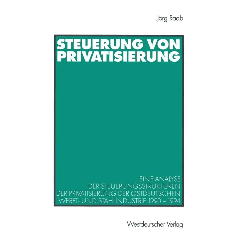 Steuerung Von Privatisierung