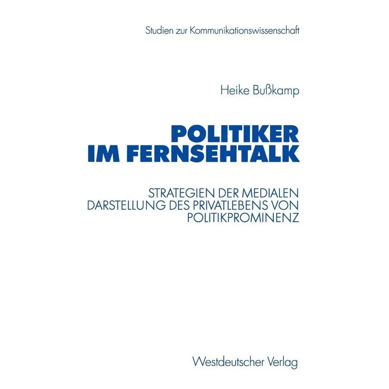 Politiker im Fernsehtalk
