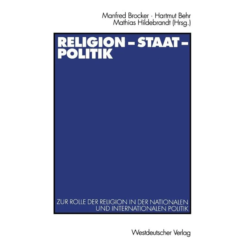 Religion Staat Politik