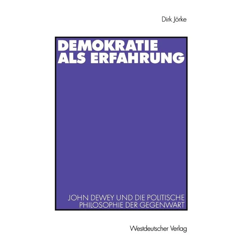 Demokratie als Erfahrung