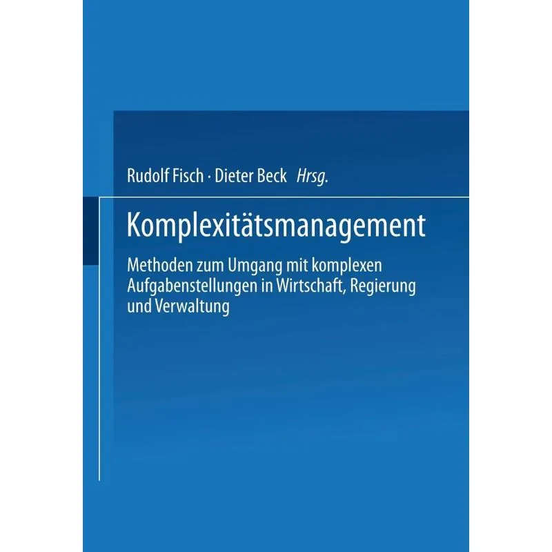 Komplexitatsmanagement