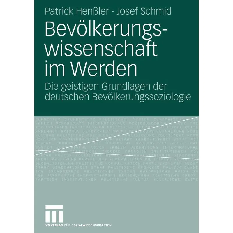 Bevölkerungswissenschaft im Werden