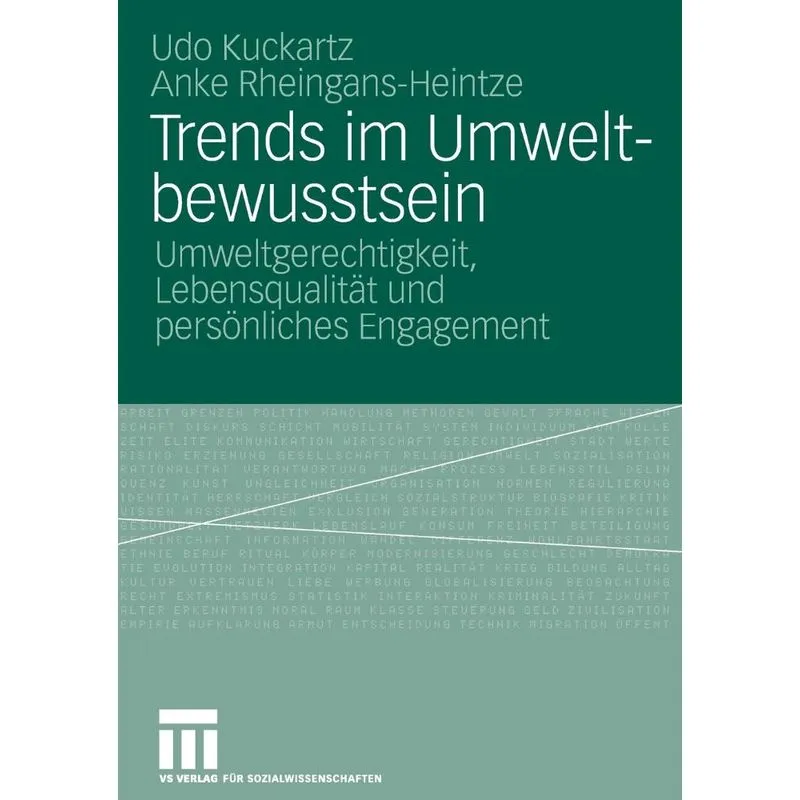 Trends im Umweltbewusstsein