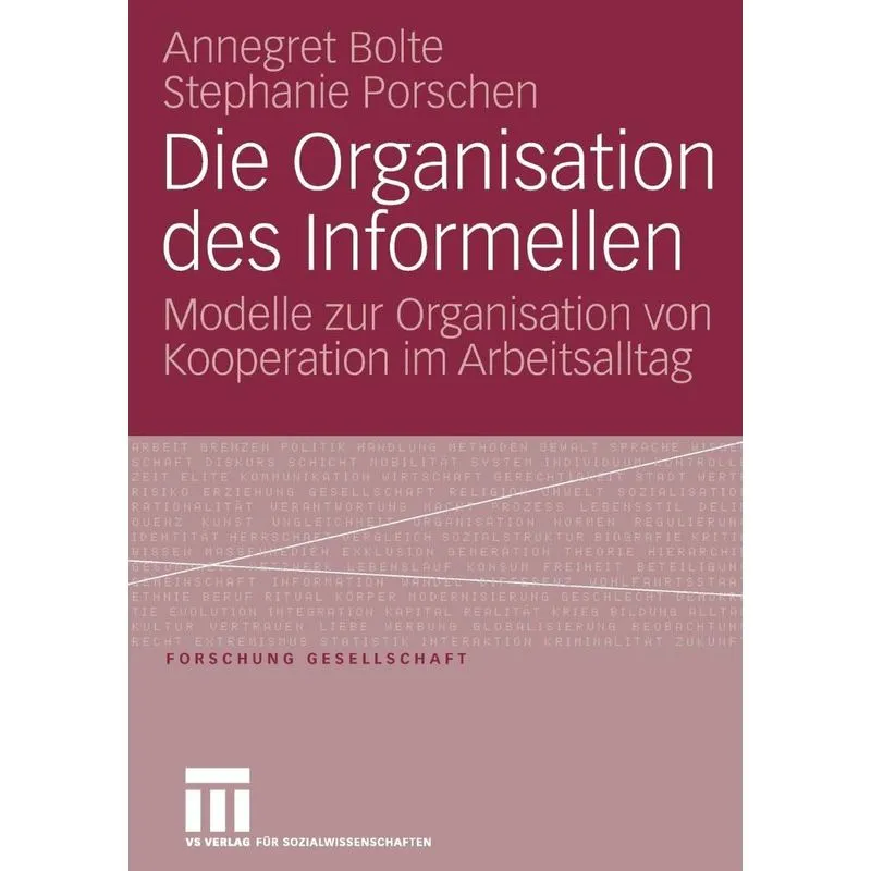 Die Organisation des Informellen