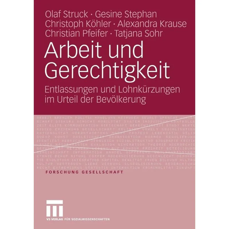 Arbeit und Gerechtigkeit