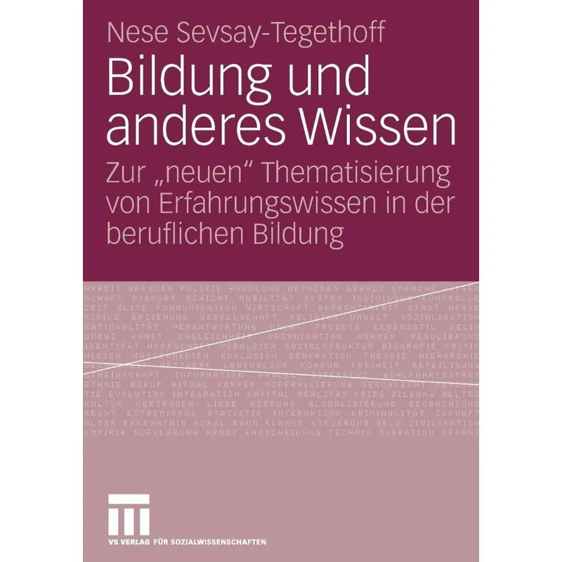 Bildung und anderes Wissen