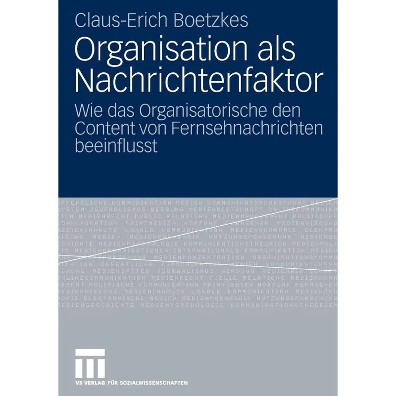Organisation als Nachrichtenfaktor