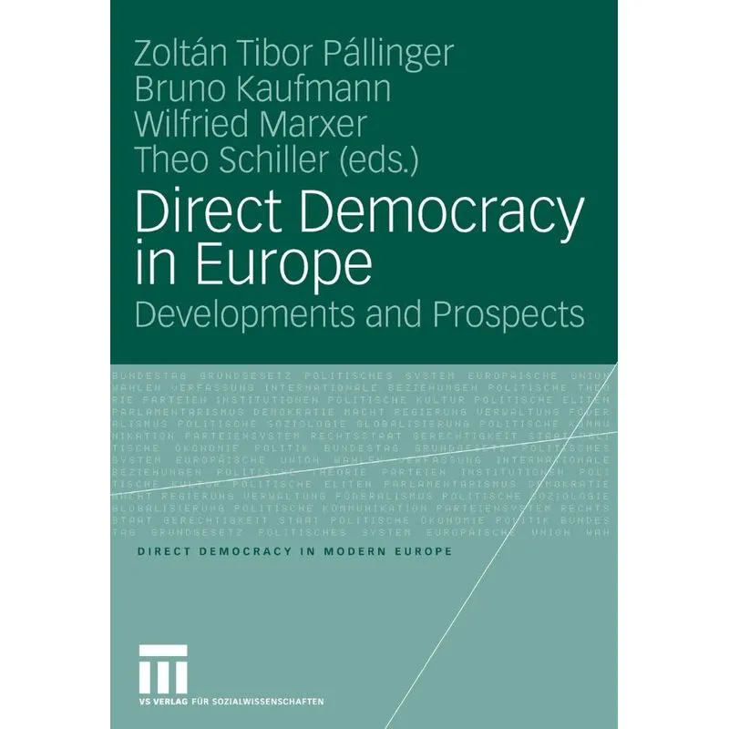 Direct Democracy in Europe
