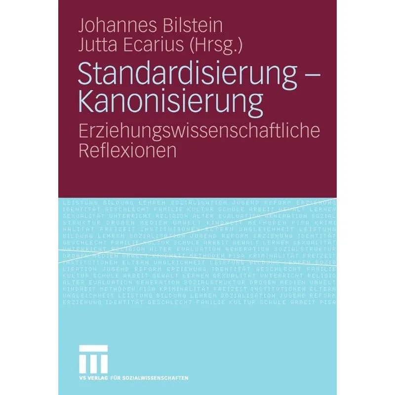 Standardisierung - Kanonisierung