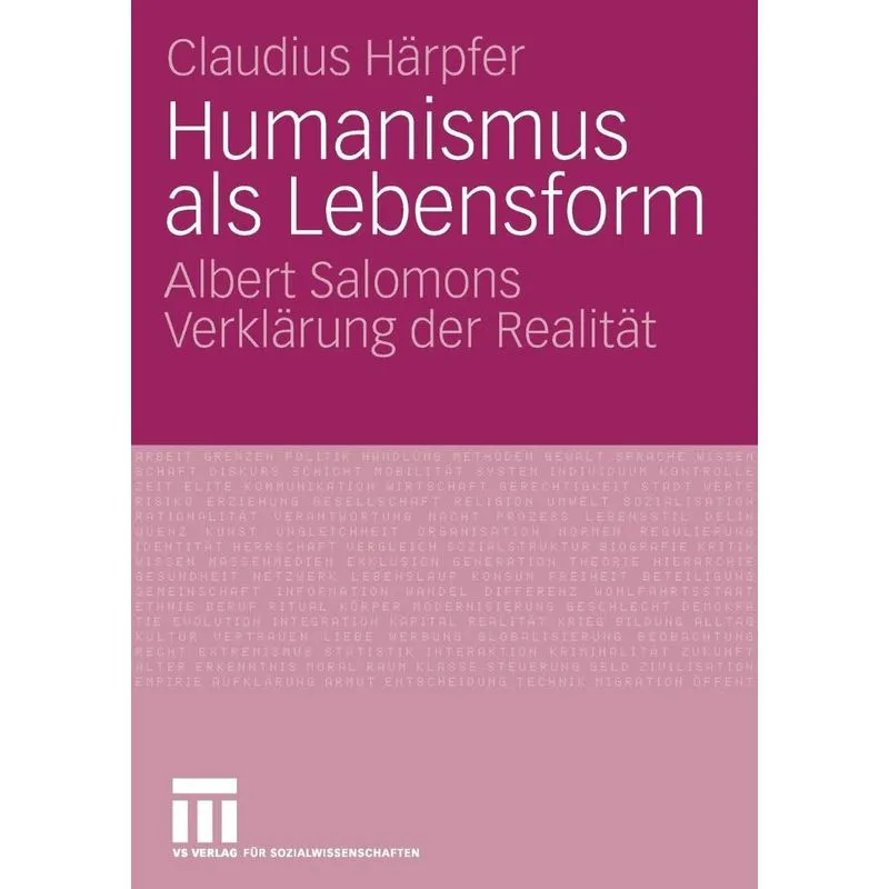 Humanismus als Lebensform