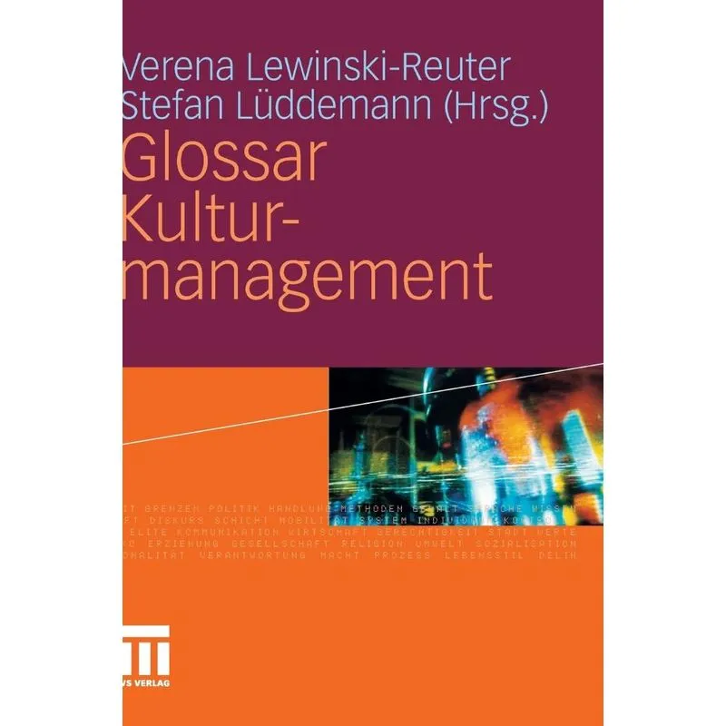 Glossar Kulturmanagement