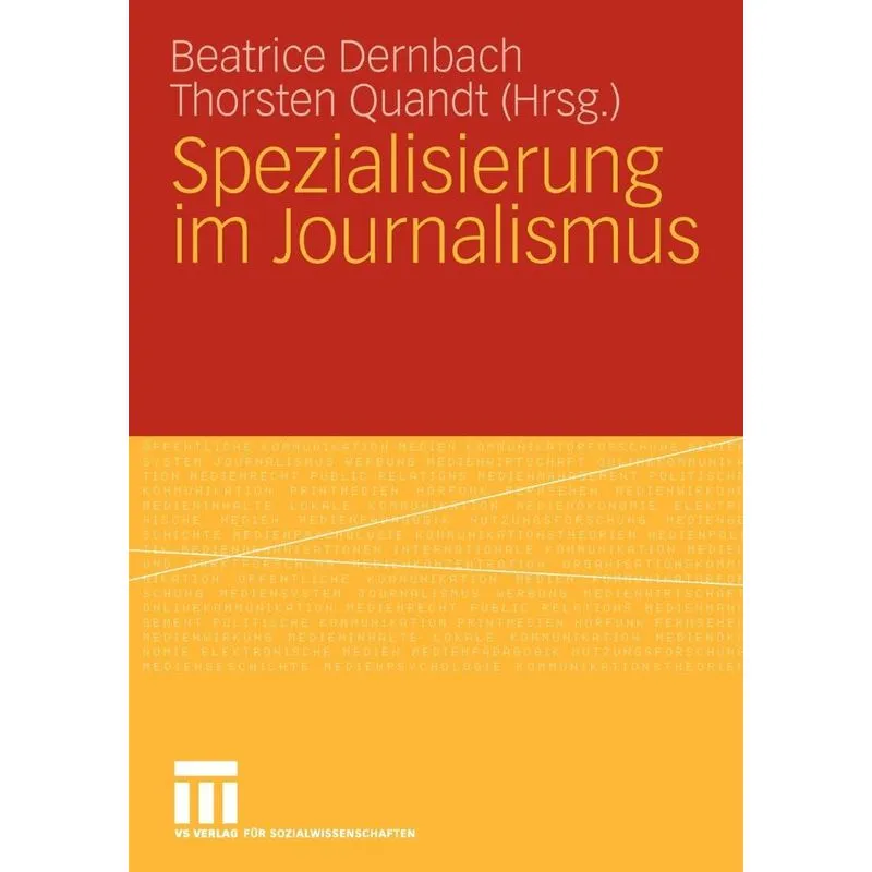 Spezialisierung im Journalismus