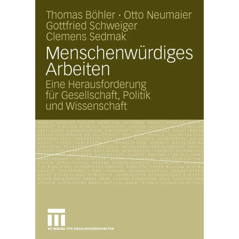 Menschenwürdiges Arbeiten