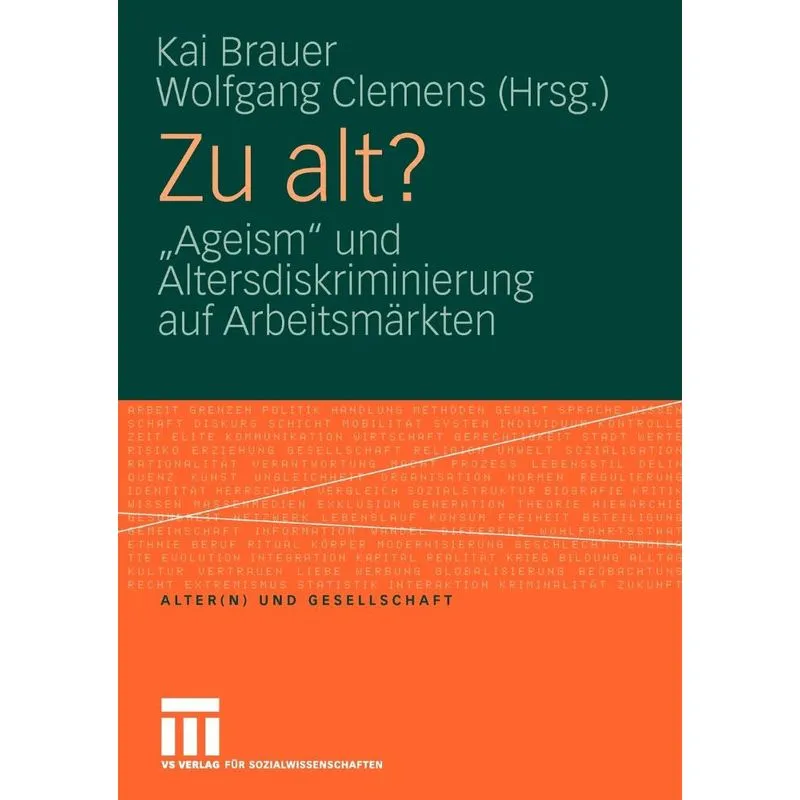 Zu Alt?