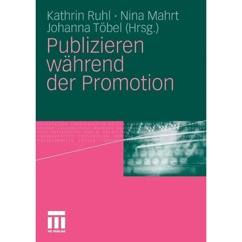 Publizieren während der Promotion