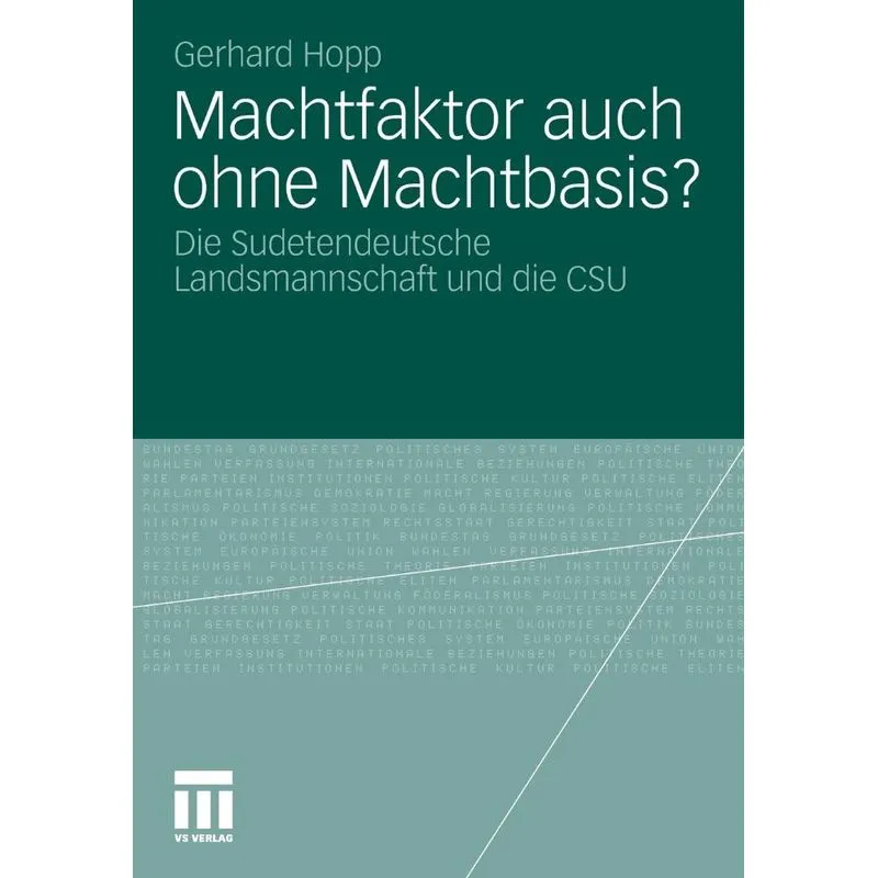 Machtfaktor auch ohne Machtbasis?