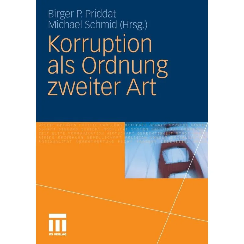 Korruption ALS Ordnung Zweiter Art