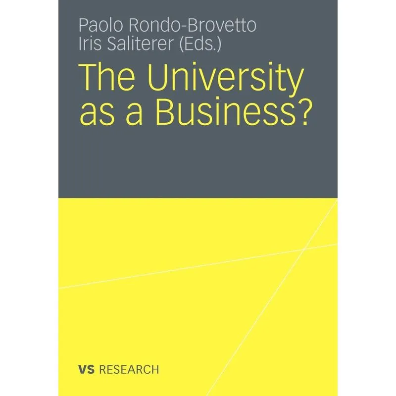 The University as a Business